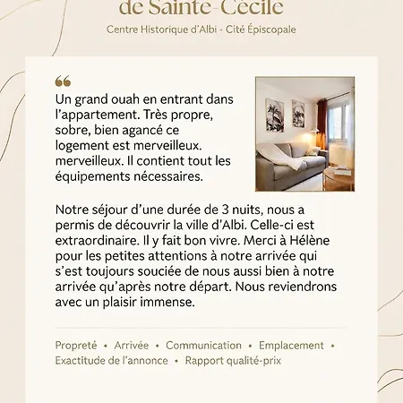 Lejlighed Le Petit Marche De Sainte Cecile- Centre Historique